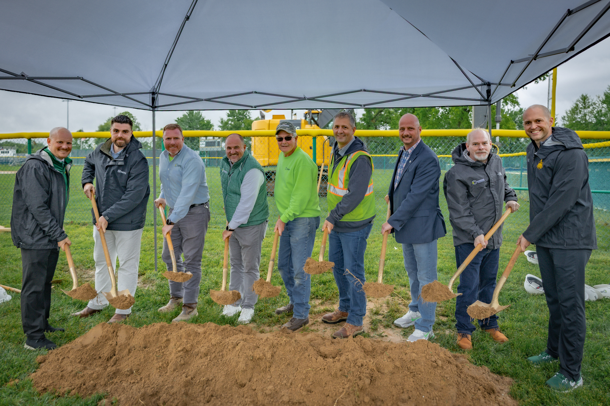 Sycamore Baseball Softball Groundbreaking 32